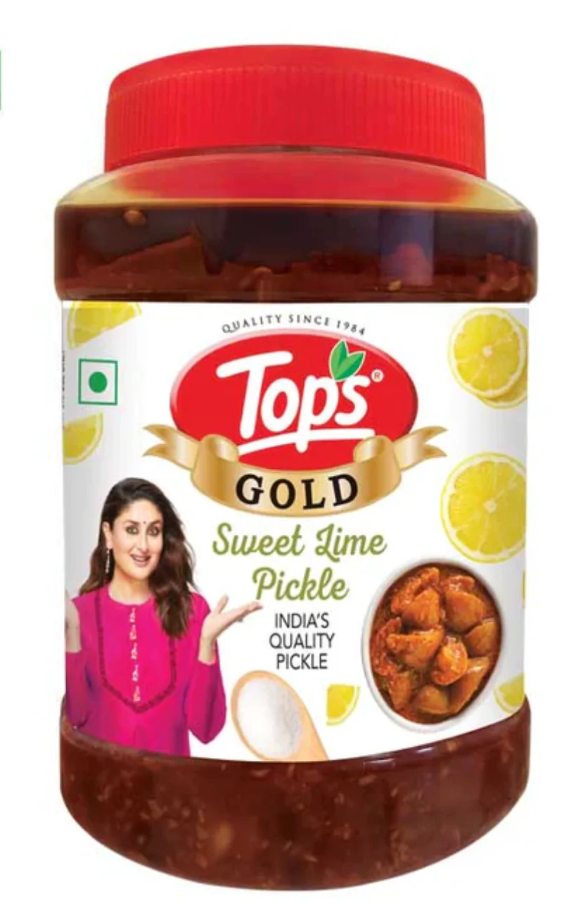 Tops Pickle Sweet Lime - 950g. PET Jar