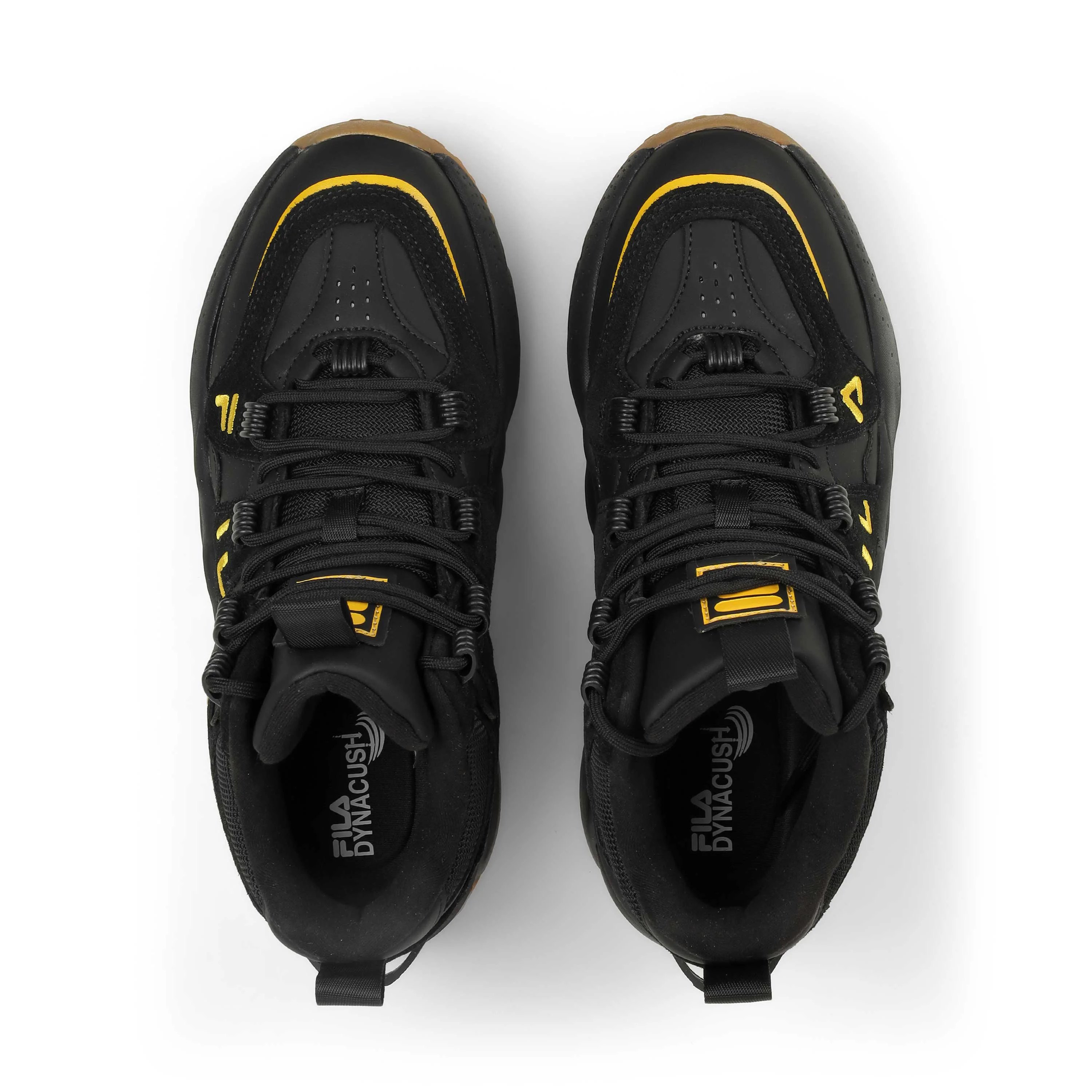 Fila Men Black-Gold Tss High Sneakers - image 1