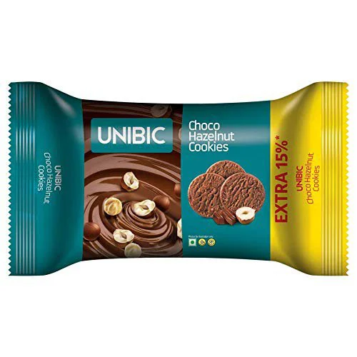 Unibic Choco hazelnut cookies 36g