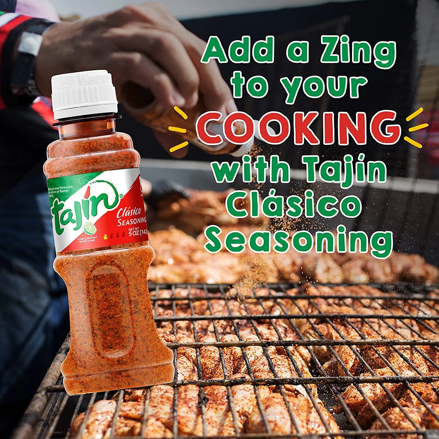 Tajín Clásico Chile Lime Seasoning 5 oz 142g - image 1