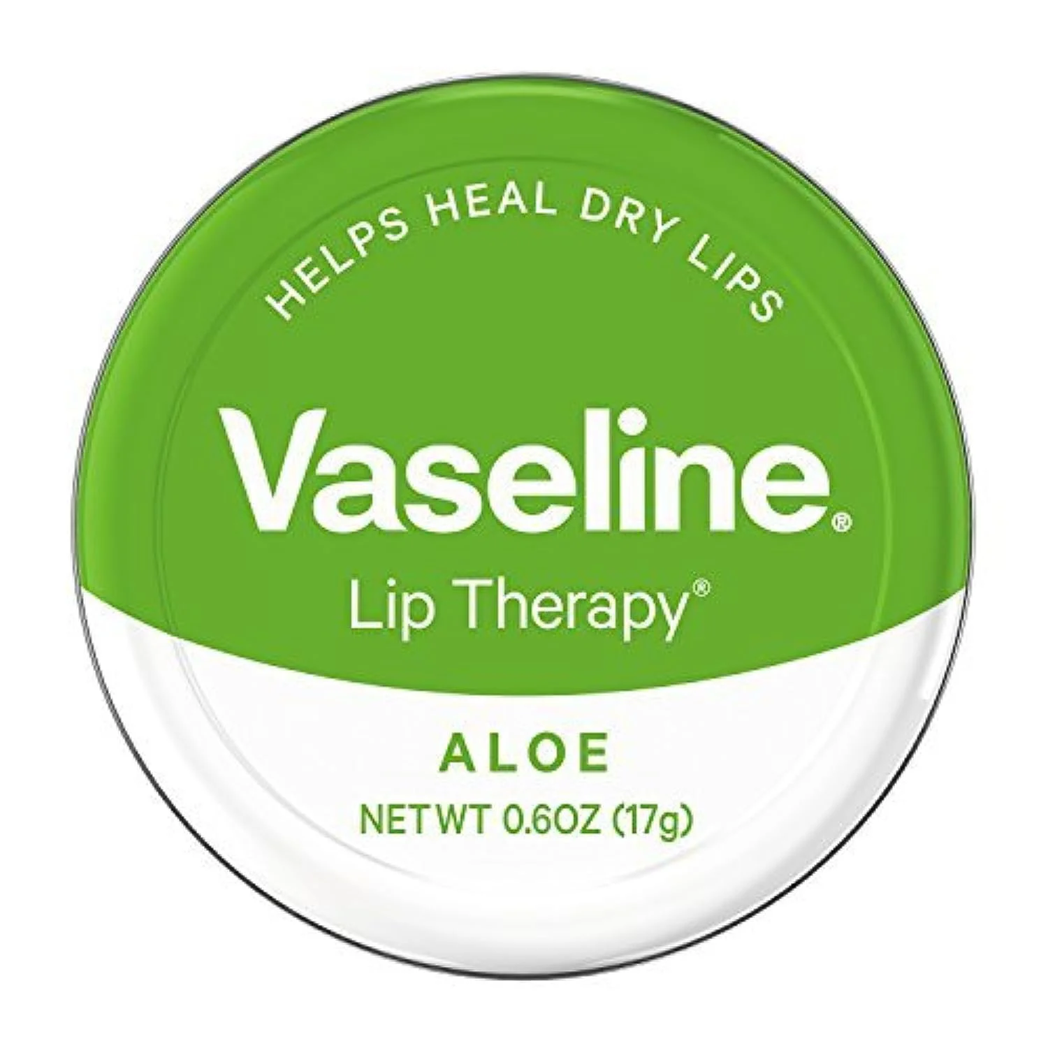 Vaseline Therapy Lip Balm Tin, Aloe Vera, 0.6 Ounce - image 2