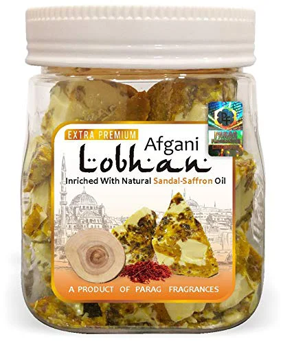 Parag Fragrances loban with Saffron-Sandal Oil 250gm Natural Loban for Dhoop and Hawan/Natural Loban - image 1