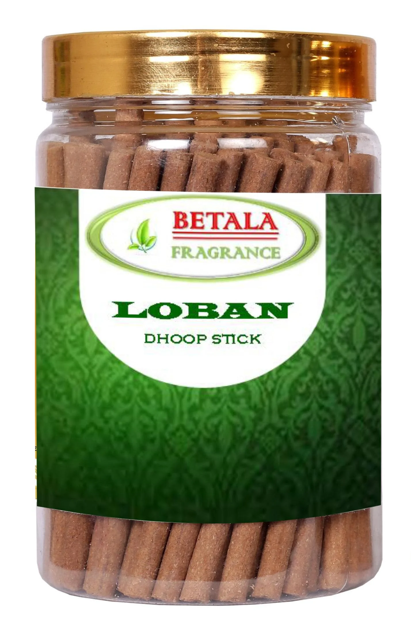 Betala Fragrance Loban Flavour Dhoop Sticks for Pooja, Pack of 200 Gm Dhup Batti with Holder, Agarbatti, Incense Stick, Sandal, Cones, Cup, Sambrani (200 Gm, LOBAN) - image 1