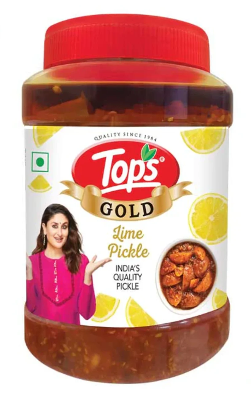 Tops Pickle Lime - 900g. PET Jar