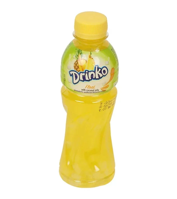 Pran Drinko Float With Coconut Jell 250 ML - Pineapple Drink