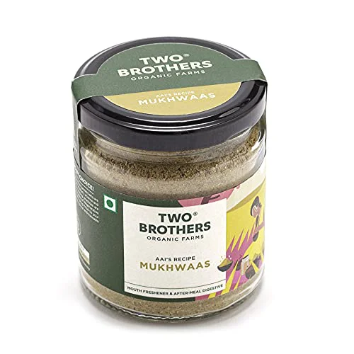 Two Brothers Organic Farms Aai's Recipe Mukhwas/Mouth Freshner, Healthy After Meal Digestive 100gm - image 1