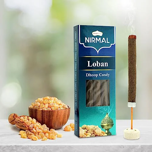 Shubhkart Nirmal Loban Dhoop Candy 10N (Pack of 2) Natural Organic Dual Fragrance Dry Dhoop Stick for Pooja, Meditation, Festivals and Spiritual Events (10N x 2) - image 1