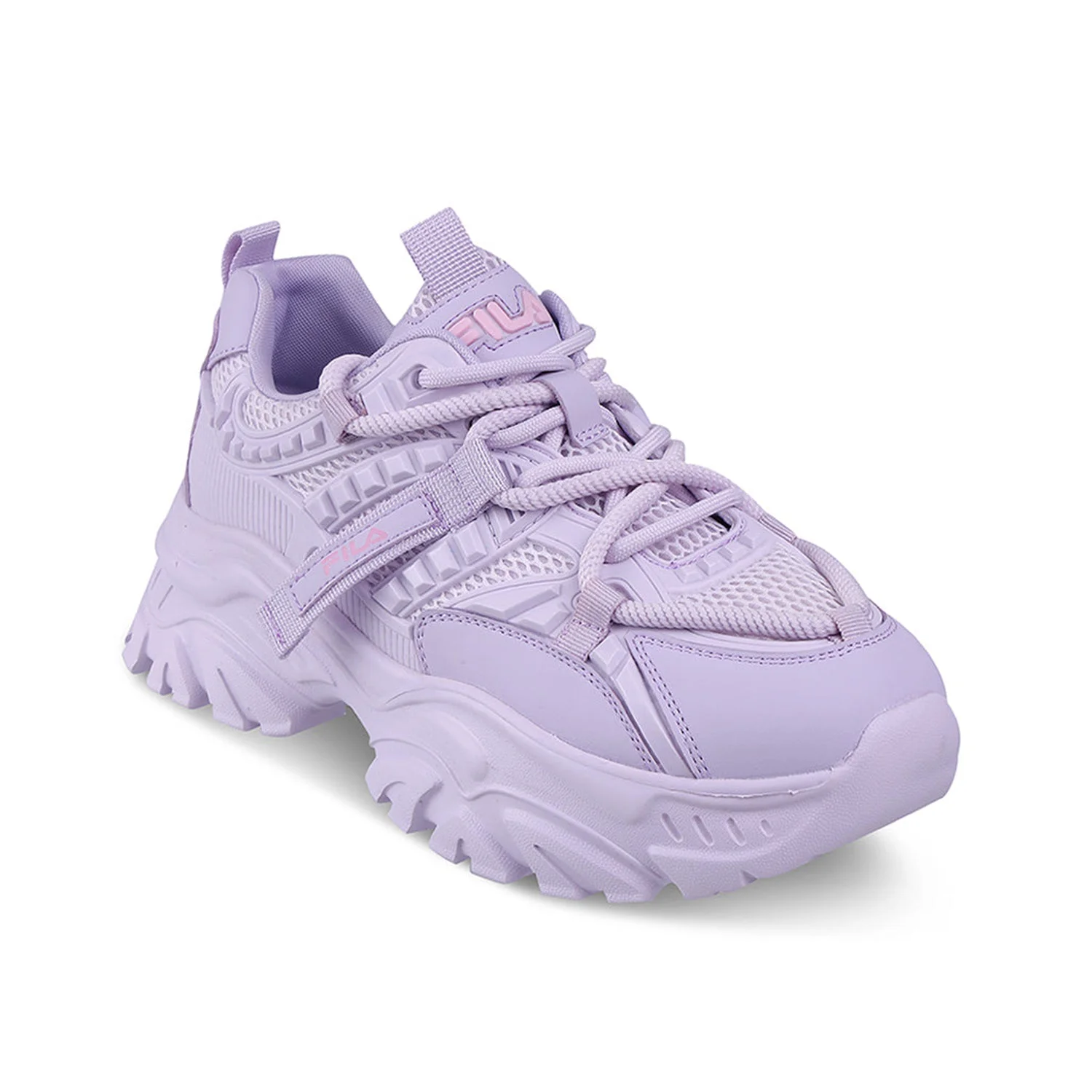 Fila Womens Envi Victori Lavender Sneakers - image 2
