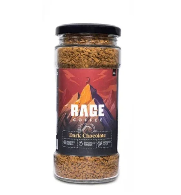 Rage Coffee Dark Chocolate Instant Coffee - 100GM
