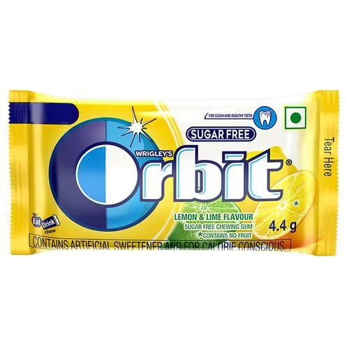 Wrigleys Orbit Sugar Free  Lemon & Lime Flavour, 140g (Pack of 20) - image 1