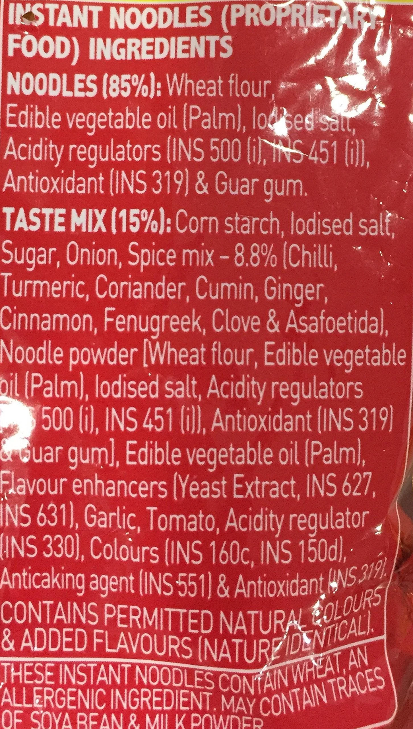 Top ramen Curry Veg Noodles, 70 Gram (Pack of 6) - Vegetarian - image 1