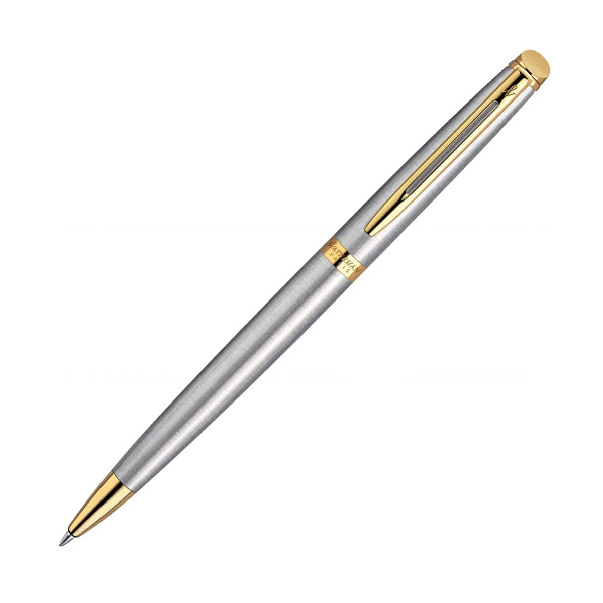 Waterman Hemisphere Ss Gt Ballpoint Pen - Blue - image 1