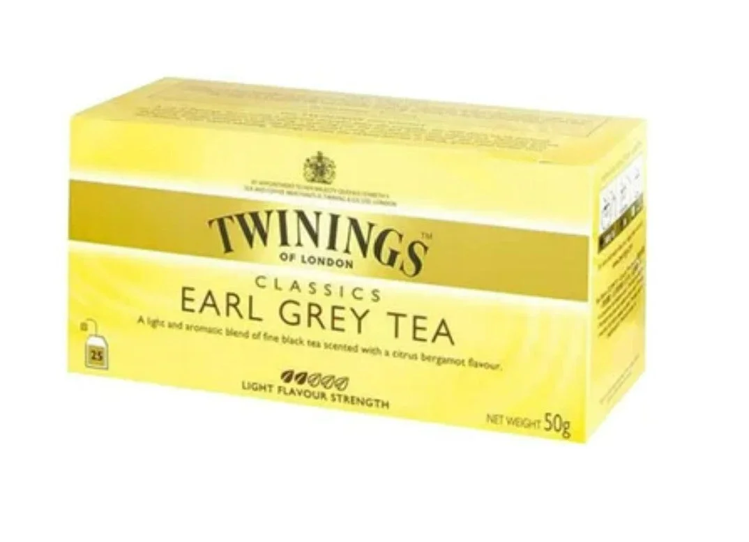 Twinings Classics Earl Grey Tea Bags - 25 Units