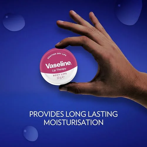 vaseline lip balm rosy lips | Rose lip balm Pack Of 2 | imported from poland - image 2