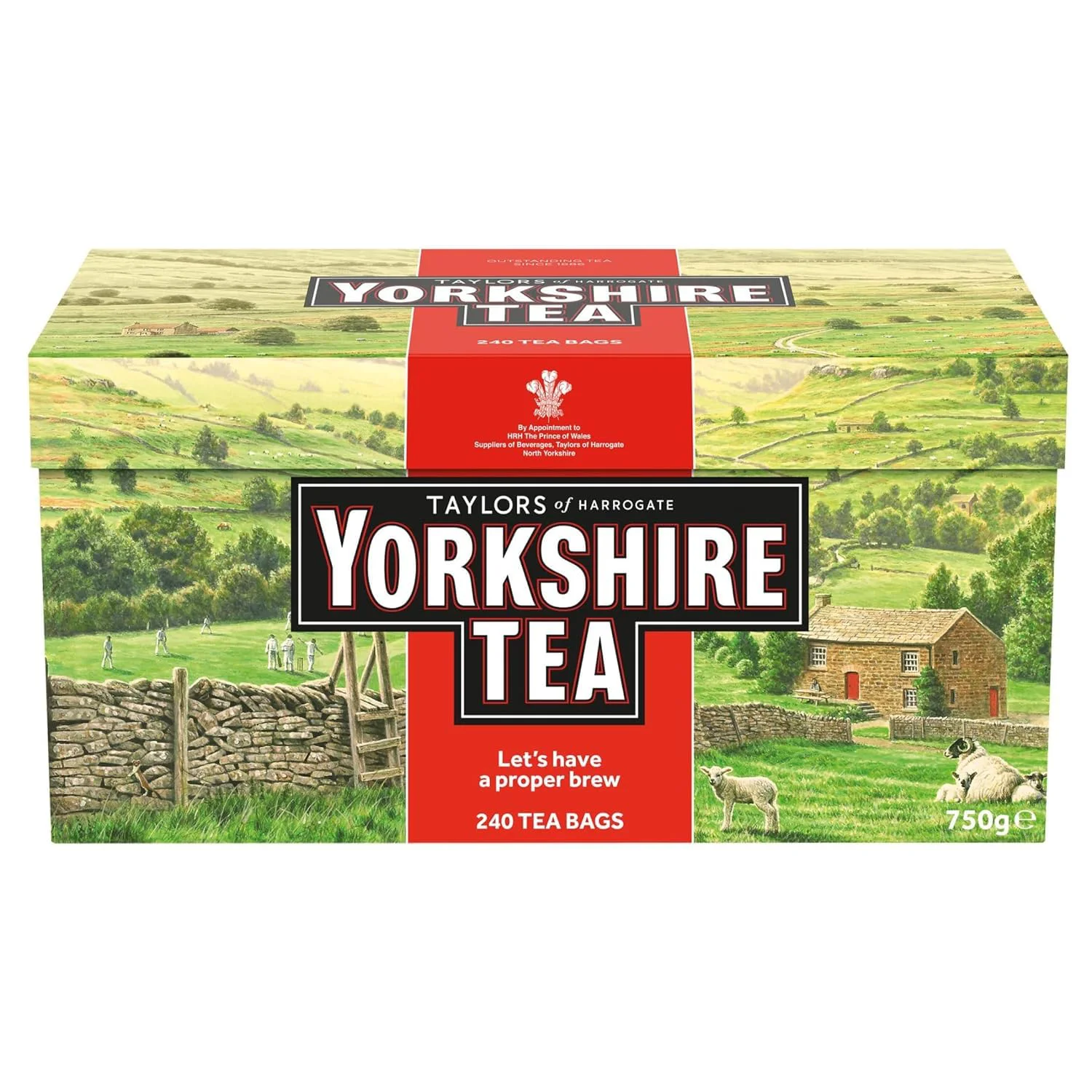 Yorkshire Tea 240 Tea Bags By Taylors of Harrogate - image 1