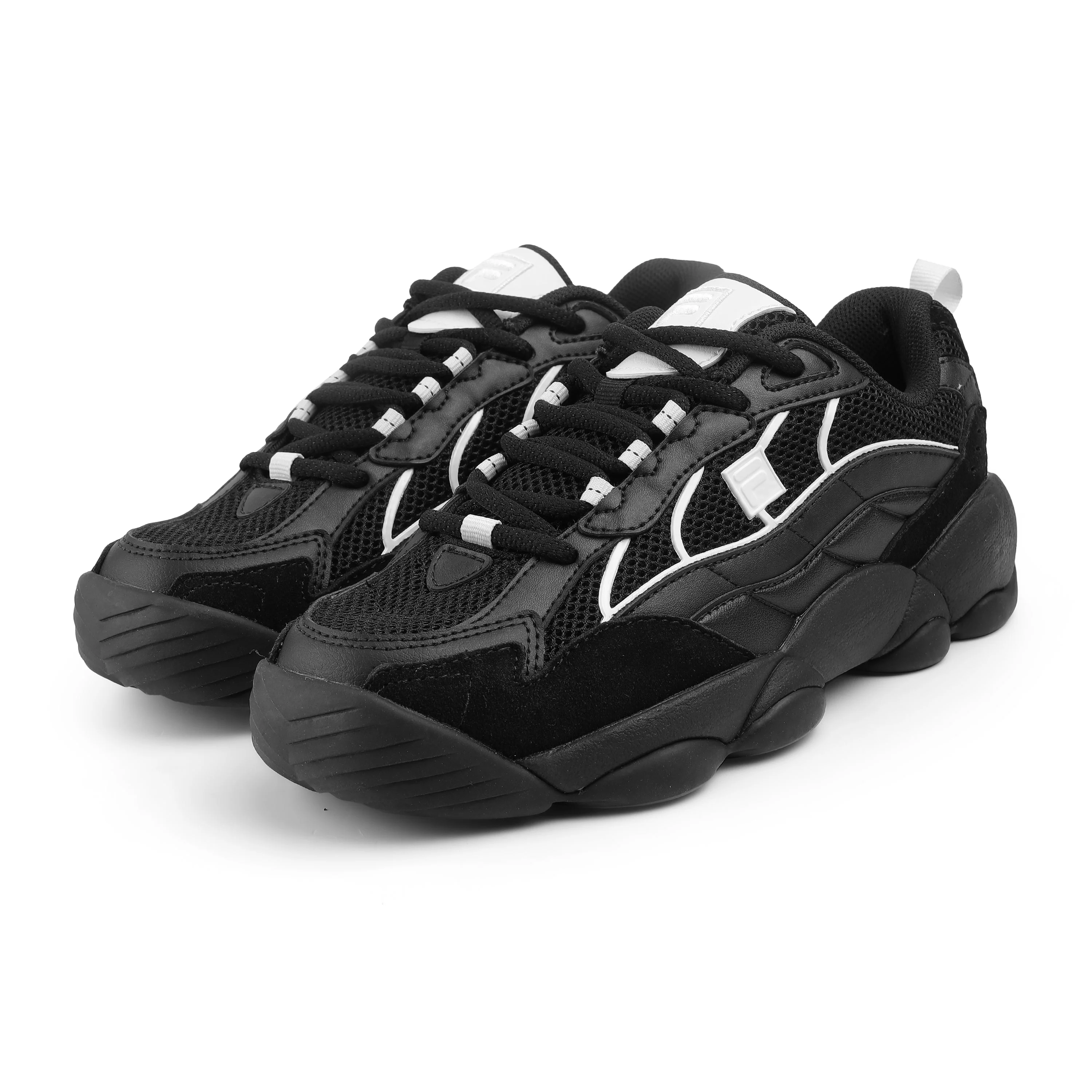 Fila Women Black Wavy Spaghetti Shoes - image 2