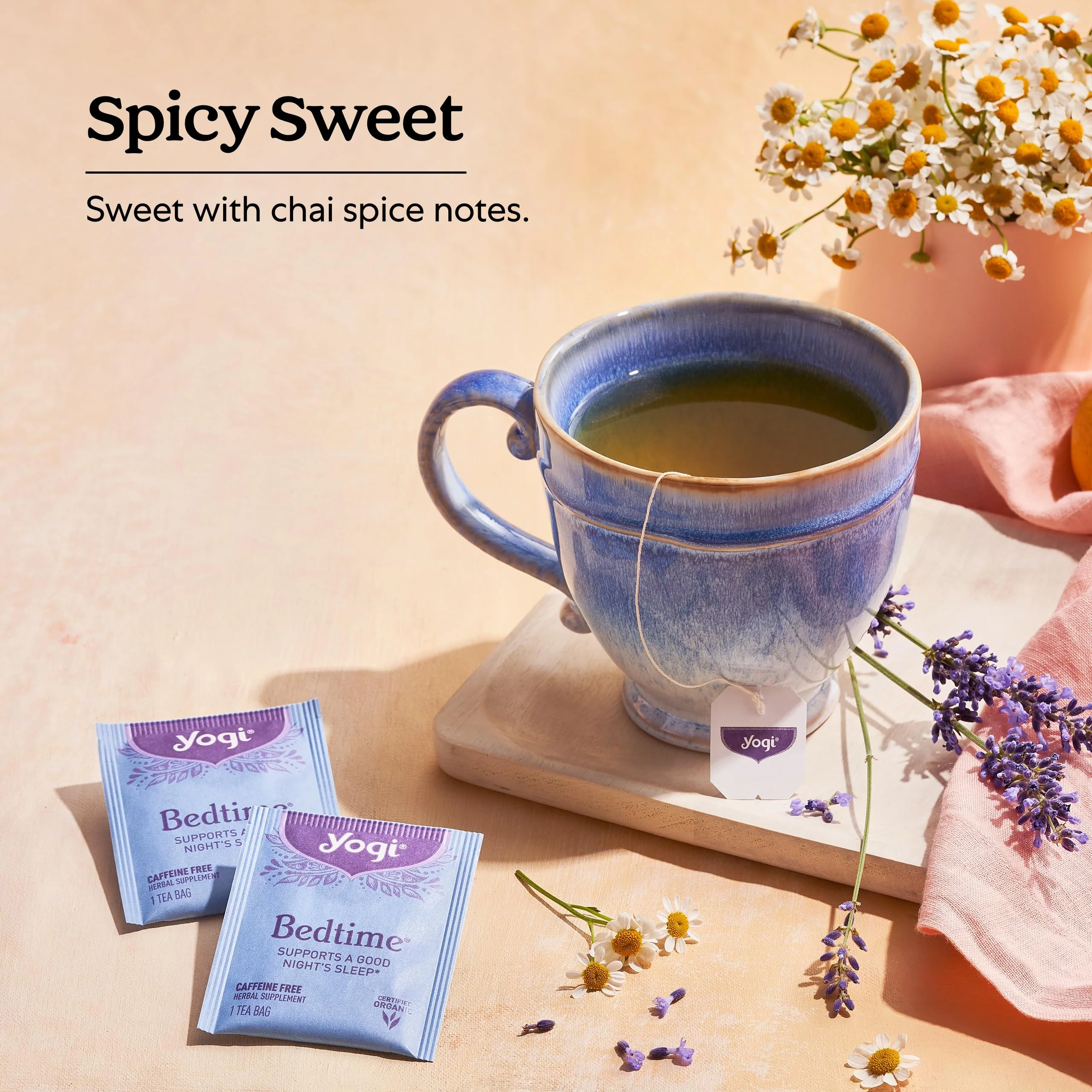 Yogi Bedtime Tea, 16 Tea Bags (Pack of 6) - image 1