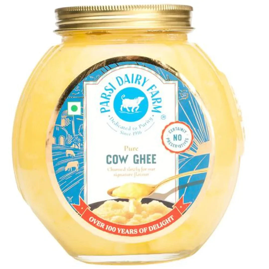Parsi Dairy Farm 100% Natural Cow Ghee, 1 L Jar - image 1