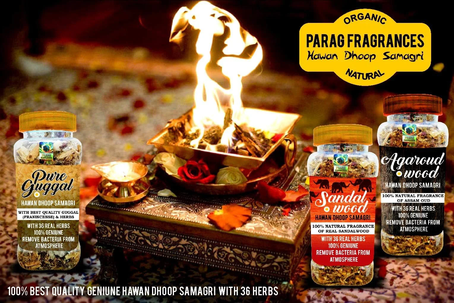 Parag Fragrances loban with Rose Oil 250gm Natural Loban for Dhoop and Hawan/Natural Loban - image 2