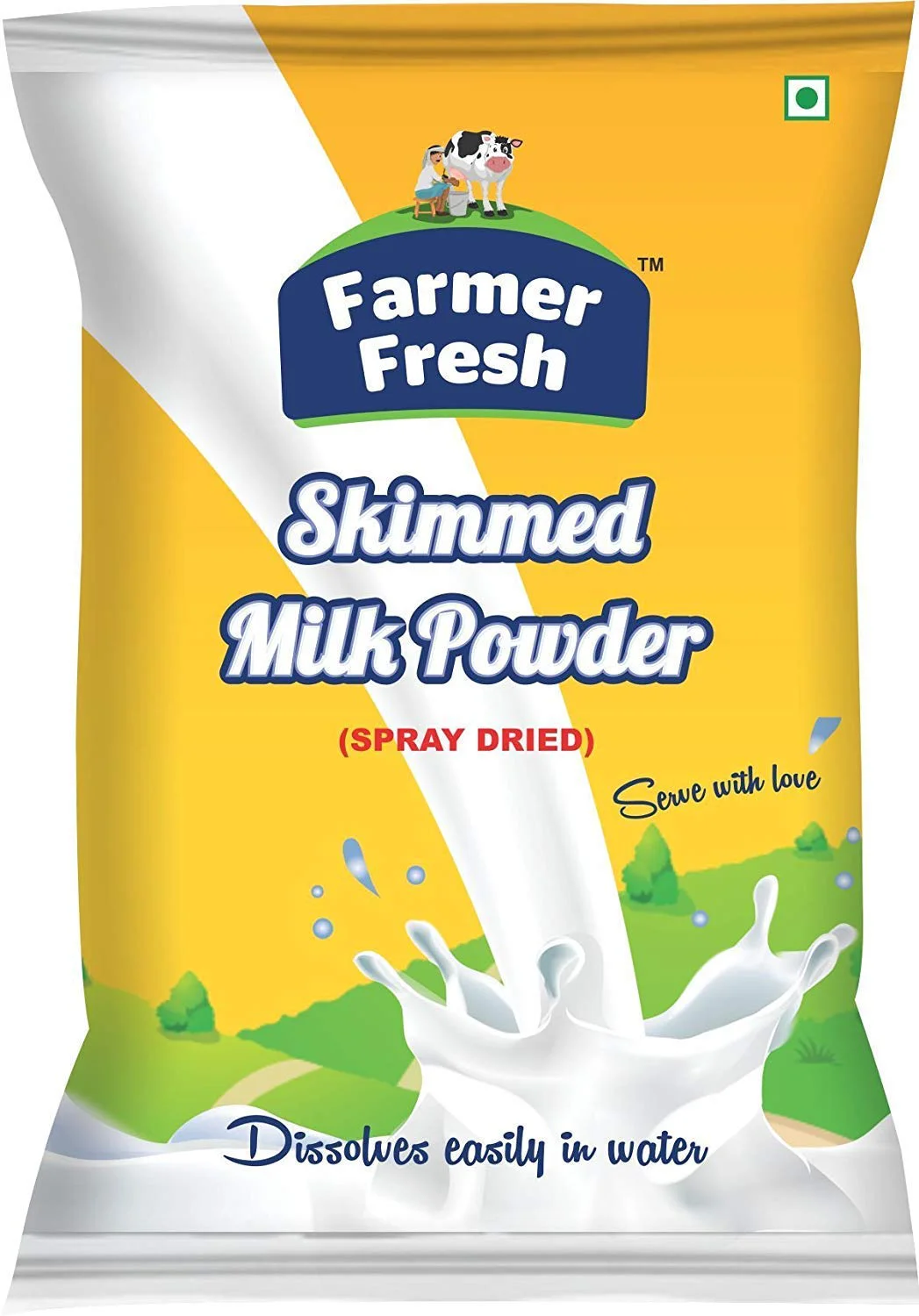 Farmer Fresh Pure & Premium Skimmed Milk Powder - 1 kg - image 1
