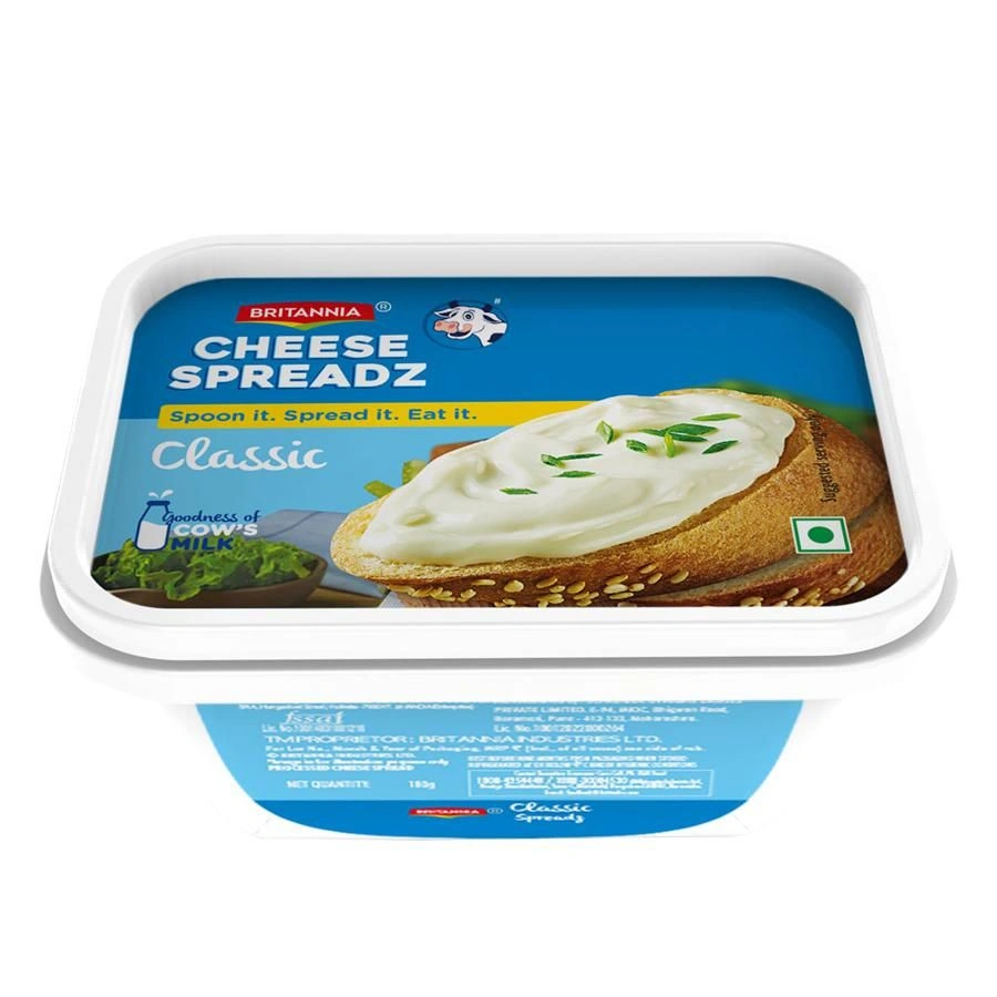 Britannia Cheese Spread - Classic, 180 g Tub - image 2