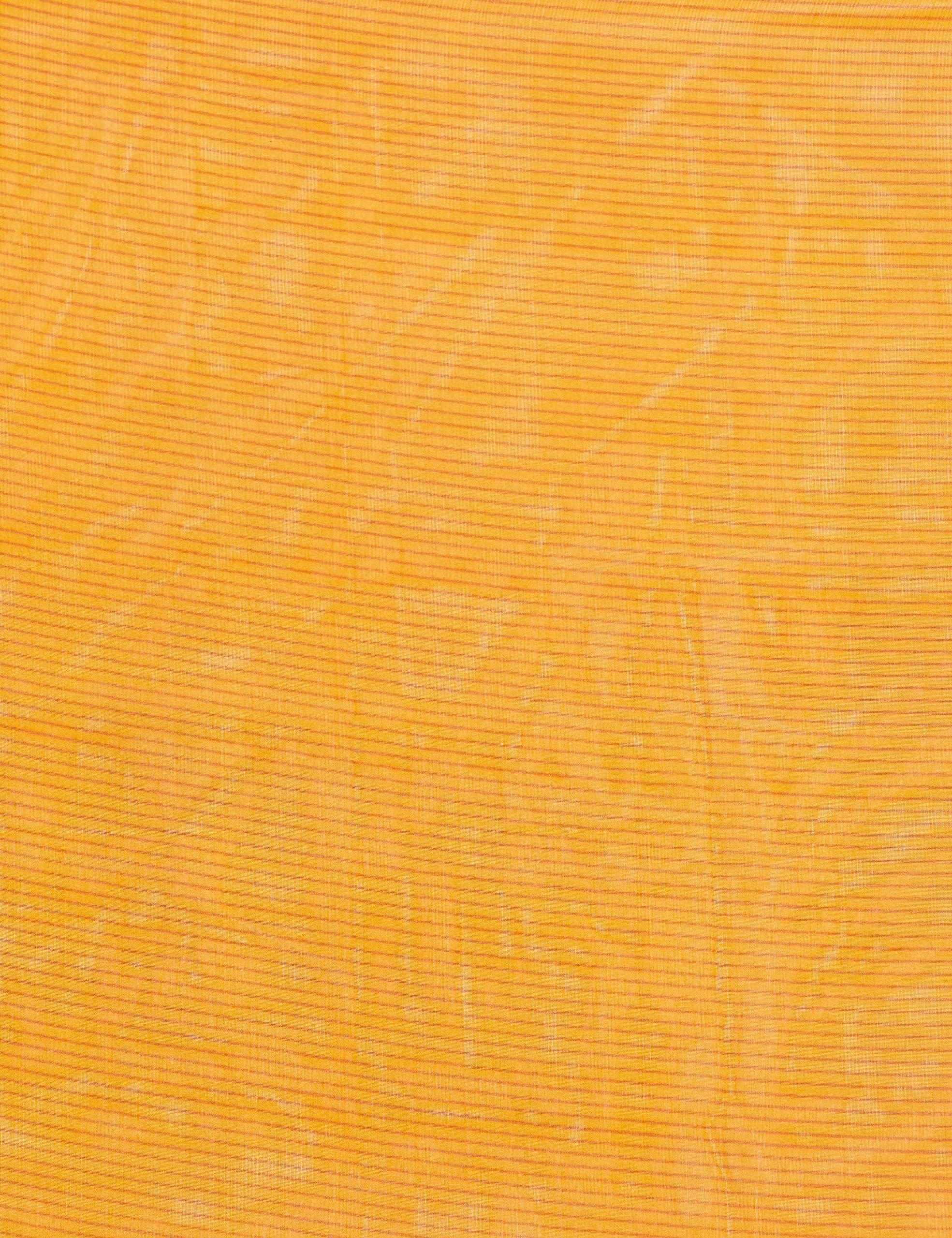 Tarshika Women's Yellow Floral Printed Georgette Saree with unstitched blouse piece(FLORAL YELLOW_W_Free Size) - image 2