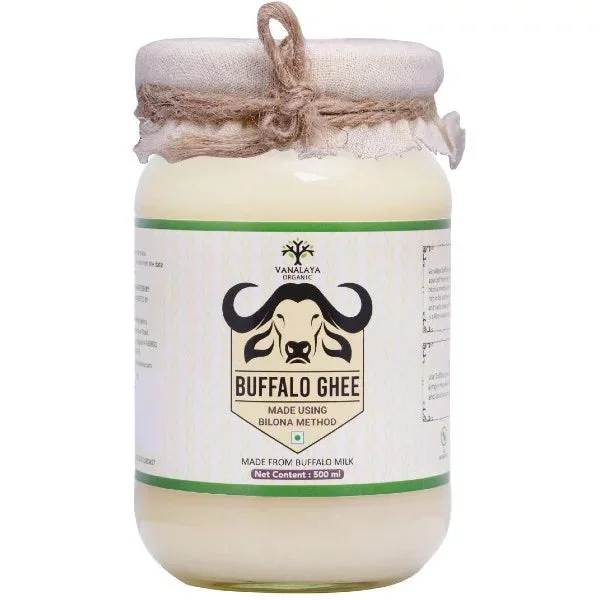 Vanalaya 100% Pure A2 Buffalo Ghee - 500ml - image 1
