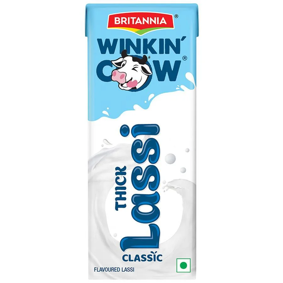 Britannia Winkin Cow Classic Lassi, 180 ml - image 1